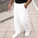 Men's Casual Straight Leg Pants Spring Autumn Loose Wide Leg Floor Length Simple Versatile Cross Border Style_viptrois.com