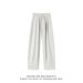 Men's Lightweight Ice Silk Pants Summer Casual Loose Fit Wide Leg Sweatpants Three Dimensional Cut American Style_viptrois.com