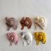 Kids'hats Baby scarf and hat set two-piece autumn and winter cute furry hat windproof warm bib ear protective cold hat_viptrois.com