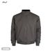Men's Waterproof Quilted Jacket - Retro Workwear Style With Stand Collar, Thickened Polyester-Cotton Blend For Outdoor & Casual Wear_viptrois.com