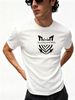 3 Pack Men's Oversized T-Shirts, 100% Cotton Crew Neck Casual Tees, Relaxed Fit Minimal Tribal Symbol Print Design, Black White Grey_viptrois.com