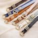2024 Spring/summer New Fashion Versatile Sweet Thin Belt Women's Small and Fresh Decorative Dress Belt_viptrois.com