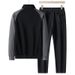 Men's Clothing spring and autumn new leisure suits men's loose large size sportswear two piece suit_viptrois.com
