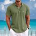 Men's Hawaiian Short Sleeve Beach Shirt Cross Border Lapel Men's Shirt_viptrois.com