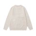 American Fun Dog Round Neck Sweater For Men And Women, Loose Casual Autumn Knitwear With Drawstring, Lazy Commuter Style_viptrois.com