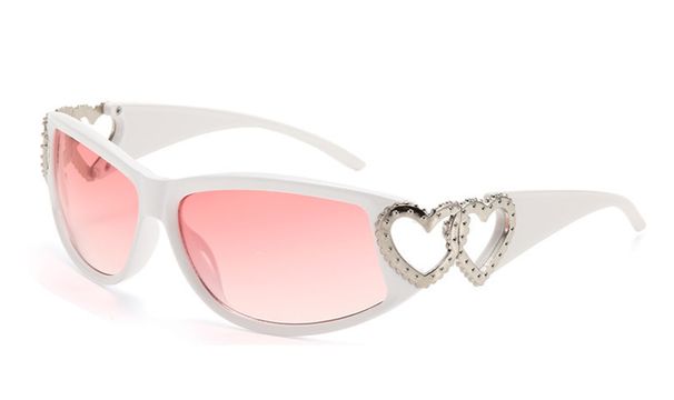 Two Circles Y2K Big Frame Sunglasses - UV Protection Retro Fashion Glasses (Model T1033)_viptrois.com