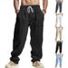 Men's Relaxed Fit Cargo Pants - Lightweight Quick-Dry Tactical Trousers With Adjustable Drawcord For Summer Outdoor Adventures_viptrois.com