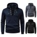 Men's Clothing Zip-Up Hoodie – Lightweight & Breathable Polyester Pullover With Adjustable Drawstring Hood (S-2XL) | Casual Streetwear (Dark Gray)_viptrois.com