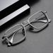 Japanese Retro Pure Titanium Eyeglasses For Myopia Men Ultra-light Square Frame Adjustable Number Of Discolored Myopia Glasses For Men_viptrois.com