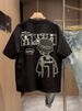 2025 Summer Fashion Cartoon-embroidered Round-neck Short-sleeved Men's Casual, Versatile And Trendy Three-dimensional Foam Half-sleeved T-shirt_viptrois.com