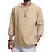 Men's Relaxed Fit Casual Shirt – Oversized Cotton Blend Shirt (M-XXXXL)_viptrois.com
