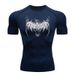 Men's Clothing Compression Shirt Black Fitness T Shirt Men's Muscle Quick Drying Fitness Sportswear Sun Protection Sports T Shirt_viptrois.com