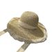 Women's Straw Hat Style Versatile Japanese Summer Thin Breathable Lace Lace Hollow Small Fresh Windproof Rope_viptrois.com
