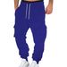 Men's Casual Jacquard Drawstring Pants - Comfortable & Stylish Wide Leg Trousers For Everyday Wear_viptrois.com