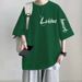 2025 Pure Cotton Large-size Loose Fashion Brand Short-sleeved T-shirt For Men, Summer Half-sleeved, Versatile And Slim-fitting Clothes_viptrois.com