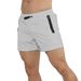Men's Thin Large Size Beach Shorts Quick-Drying Rubberized Zipper Pocket Casual Beach Shorts _viptrois.com
