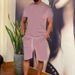Men's Casual Sportswear Set Summer Short-Sleeved Fitness Clothing Breathable Trendy Men's Shorts_viptrois.com