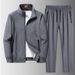 Men's Sports Suits Loose Large Size Casual Jackets Sportswear Two-Piece Suits_viptrois.com