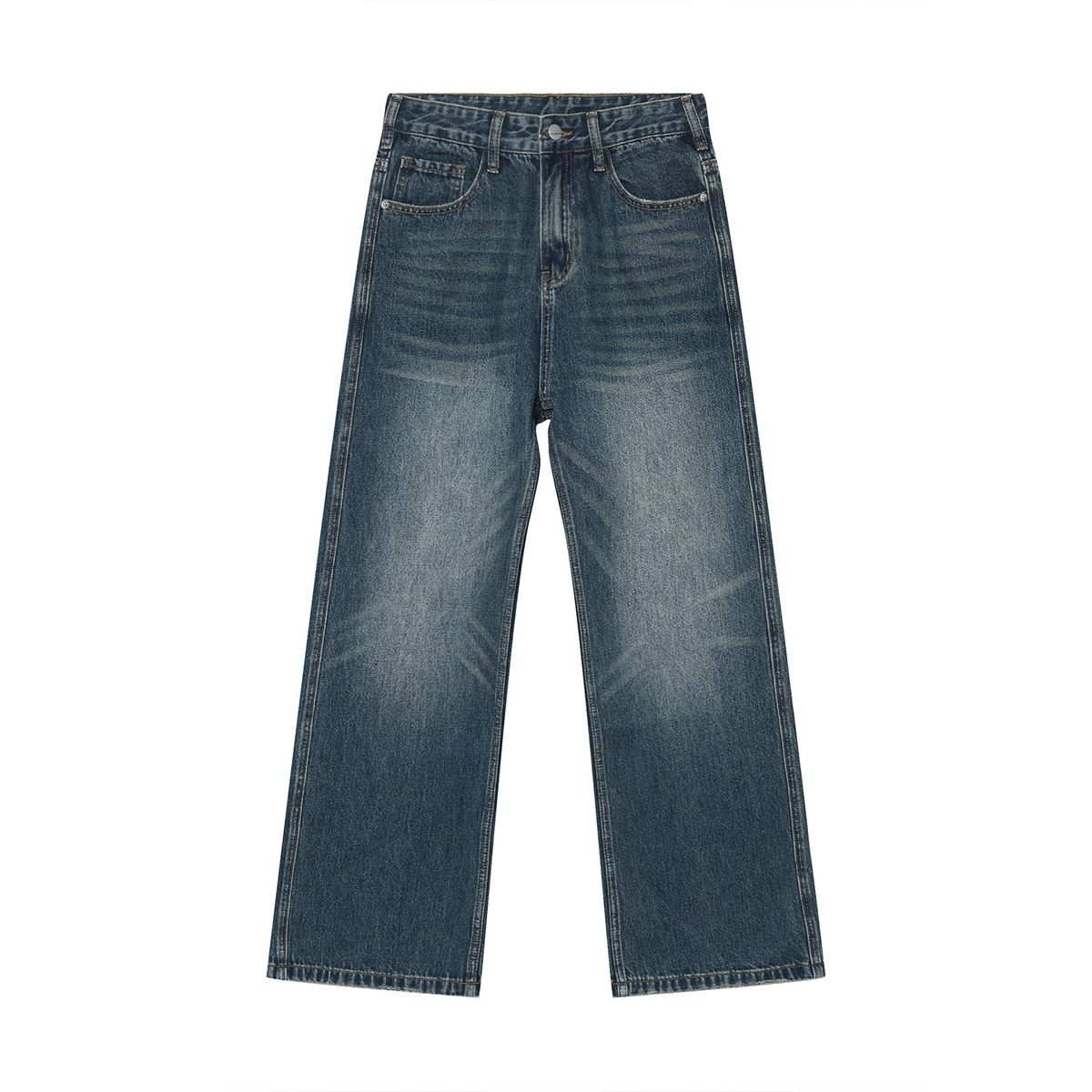 Men's Clothing | Spring and Summer New Arrivals Retro Denim Pants Loose Wide Legs Floor Mopping Trend_viptrois.com
