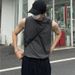 2025 New American Style Vest-style Sleeveless T-shirt Fitness Sports Round-neck Top_viptrois.com