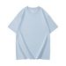 New Summer 2025 Style, 230-gram Heavyweight Pure Cotton Short-sleeved Round-neck T-shirt_viptrois.com
