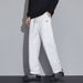 Men's Casual Long Pants Loose Fit Versatile Sports Style Thin Breathable For Middle-Aged And Young Spring Autumn New_viptrois.com