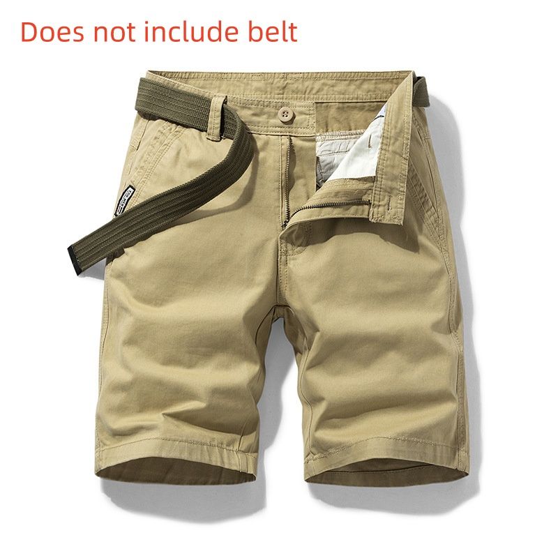 Summer Men's New Vintage American Workwear Shorts - Versatile Five-pocket Pants_viptrois.com
