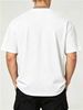 Sports Style Men's T-Shirt Soccer Goals Graphic Print Casual Crew Neck Short Sleeve Cotton Tee For Daily Wear_viptrois.com