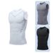 Men's Clothing High Elastic Sports Tight Vest Black, White And Gray 3 Color Clothes On Men's Quick Drying T-shirt Fitness_viptrois.com