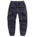 Men's Plus Size Cargo Jogger Pants – Stylish Multi-Pocket Winter Casual Pants For Urban & Outdoor Wear_viptrois.com