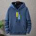 Fleece Thickened Pullover Hooded Sweater Fattened And Enlarged Loose Large Size Men's Clothing, Super Soft And Comfortable Winter_viptrois.com
