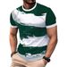 2026 New European And American Cross-Border Fashion Casual Color-Block Men's Short-Sleeve T-Shirt_viptrois.com