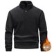 Men's Casual Loose Sweater, Crew Neck Long Sleeve T-Shirt Jacket Top_viptrois.com