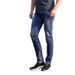 Micro-elastic Mid-waist Comfortable Jeans Spring Straight Slim Slim Breathable Skin Trousers Man_viptrois.com
