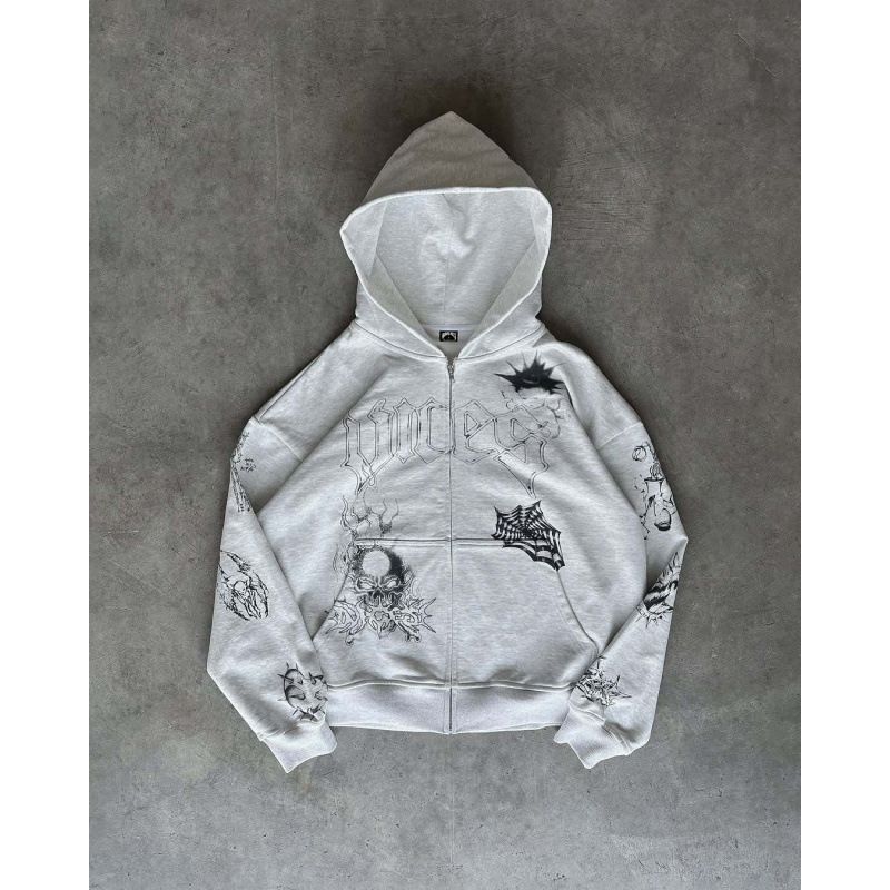 Dark Aesthetic Street Hoodie – Retro Streetwear Pullover For Men And Women (S-5XL)_viptrois.com