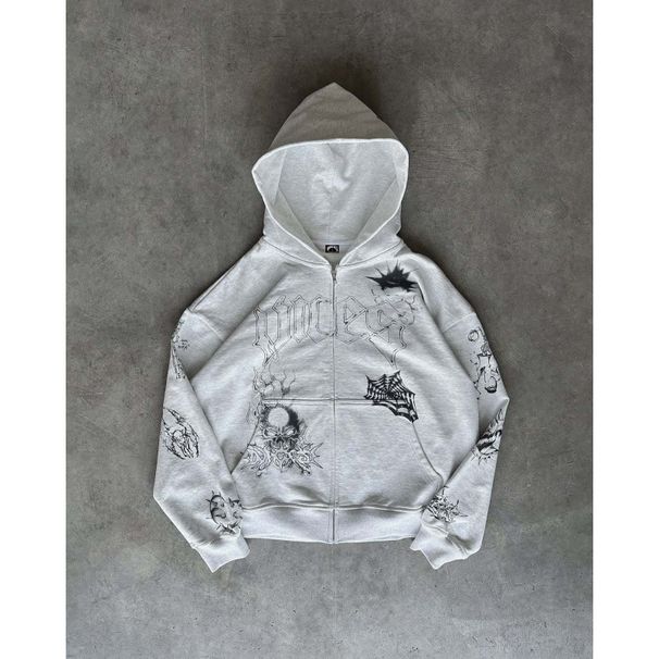 Dark Aesthetic Street Hoodie – Retro Streetwear Pullover For Men And Women (S-5XL)_viptrois.com