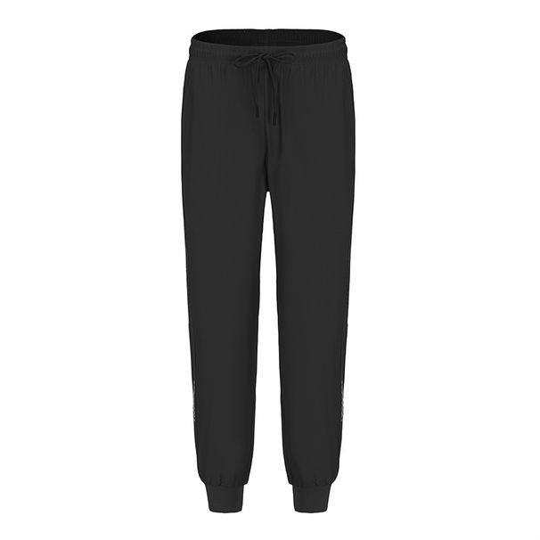 Men's Clothing Quick Drying Sports Trousers Men's Fitness Training Ice Silk Summer Thin Breathable Cuff Running Casual Woven Trousers_viptrois.com