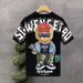 Men's Cartoon Bear Print T-Shirt - Trendy Cotton Short Sleeve Top | Summer Streetwear_viptrois.com
