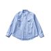 Men's Clothingstriped Shirt Men's Spring High End Sense Of Cool Business Casual Versatile Stand Up Collar Long Sleeved Shirt Jacket_viptrois.com