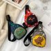 Kids Waist Bag - Dinosaur Print Crossbody Chest Pack For Boys, Stylish Mini Wallet Pouch_viptrois.com