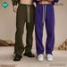 2025 New Product 350g Thick Straight Tube Velvet Men's Pants Loose Sports And Leisure_viptrois.com
