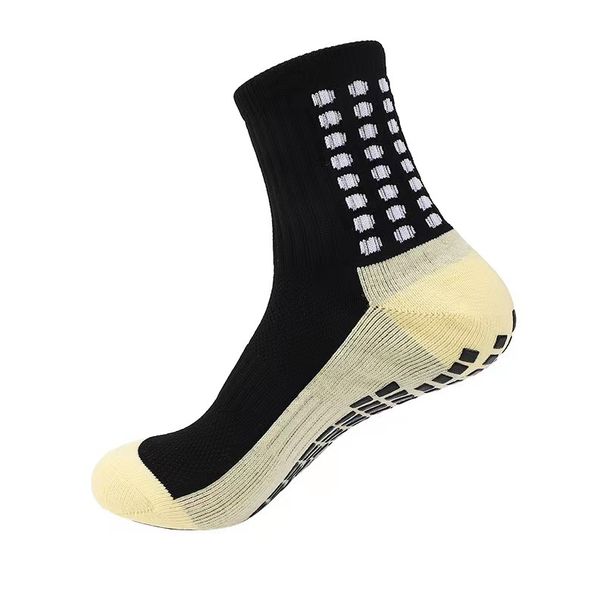 Shoe Accessories Professional Thickened Towel Bottom Deodorant Sweat Absorption Glue Non Slip Football Sports Soccer Socks Yoga Socks_viptrois.com