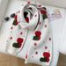 Christmas gift red deer scarf female everything with autumn winter warm lengthening Instagram students cute skin bib_viptrois.com