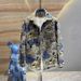 Autumn New Retro Dovetail-colored Woven Jacquard Lapel Jacket Men's Fashion Versatile Loose Couple Casual Jacket_viptrois.com
