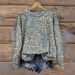 2024 New 3D Hanukkah Pattern Printed Base Autumn Winter Crew Neck Long Sleeve Sweatshirt Women's Top_viptrois.com