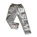Embroidered Patch Letters Hooded Loose Sweatshirt Sweatpants American Retro Street Trend Men And Women Suit_viptrois.com