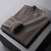 Men's Fleece Lined Turtleneck Sweater - Winter Warm Business Casual Pullover, Soft Knit Fleece Inner Layer, Comfortable & Stylish_viptrois.com