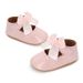Mother & Kids Bowknot front shoes soft sole shoes baby girl 1 year old toddler shoes cute princess baby shoes spring and autumn baby shoes_viptrois.com