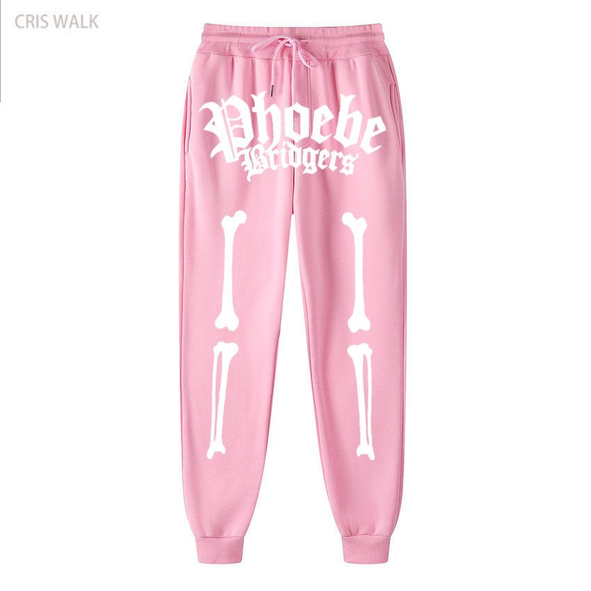 Men's Y2K Retro Streetwear Sweatpants Unisex Loose Fit Joggers With Drawstring & Letter Print (S-XXXL, 12 Colors)_viptrois.com