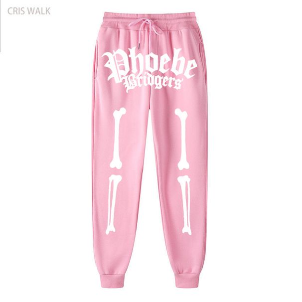 Men's Y2K Retro Streetwear Sweatpants Unisex Loose Fit Joggers With Drawstring & Letter Print (S-XXXL, 12 Colors)_viptrois.com